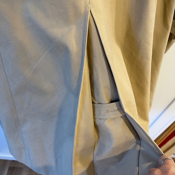 J. Crew Tan Trench Coat - Picture 6 of 10